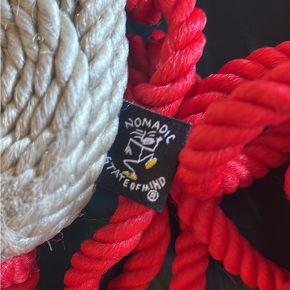 Red Rope Sandals - Picture 3 of 4